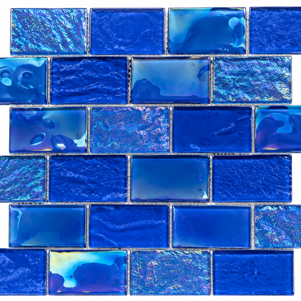 2” x 3” Sapphire Blue Iridescent  Model-FF2033