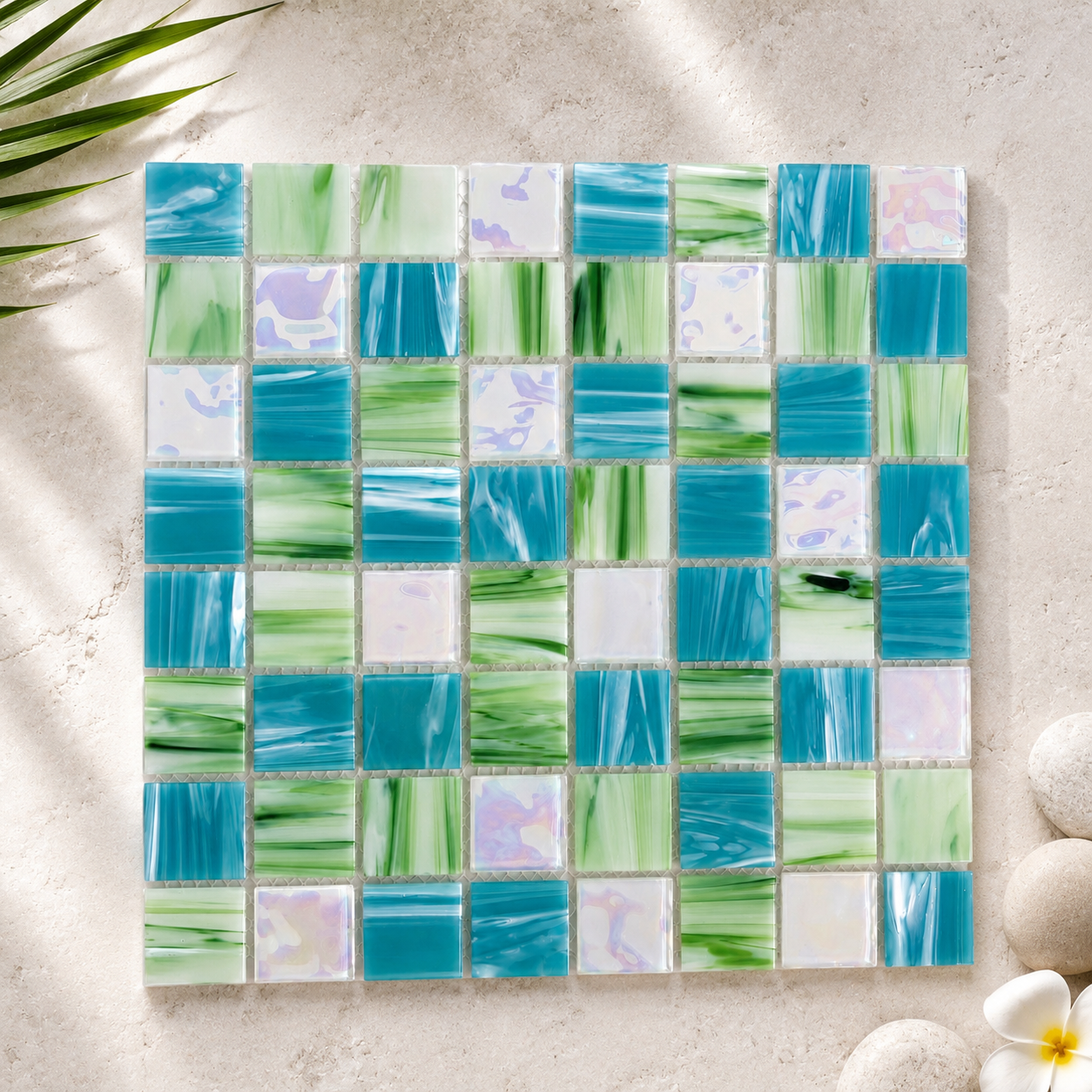 Laguna Breeze Glass Mosaic